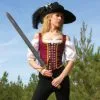Lock-Lace Bodice (Burgundy) Renaissance Collection Adult -Cheap Halloween Costumes Store 27295