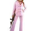 Pink Gangster Moll Adult Costume