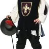 Musketeer Plus Adult Costume