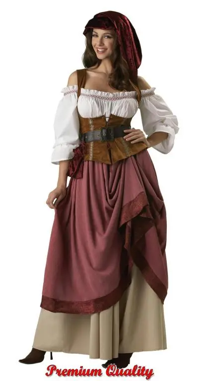 Renaissance Woman Adult Costume 3 Renaissance Woman Adult Costume