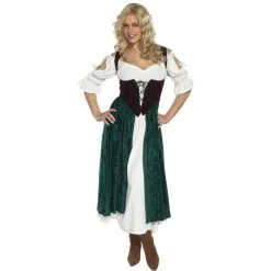Esmeralda Village Wench Adult Costume