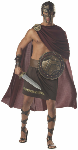 Spartan Warrior Adult Costume 3 Spartan Warrior Adult Costume