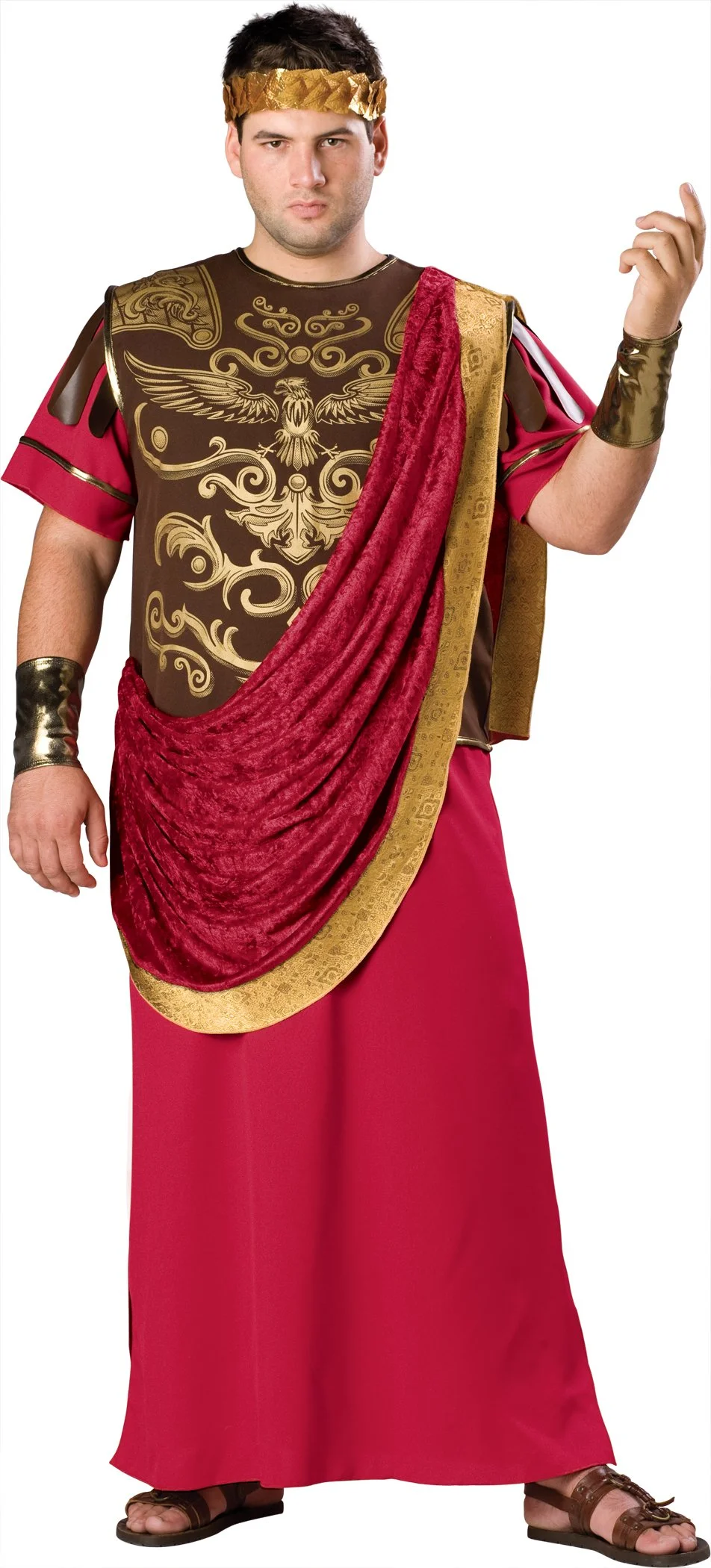 Julius Caesar Plus Adult Costume 3 Julius Caesar Plus Adult Costume