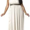 Olympic Goddess Adult Plus Costume 1 Olympic Goddess Adult Plus Costume -Cheap Halloween Costumes Store 800191