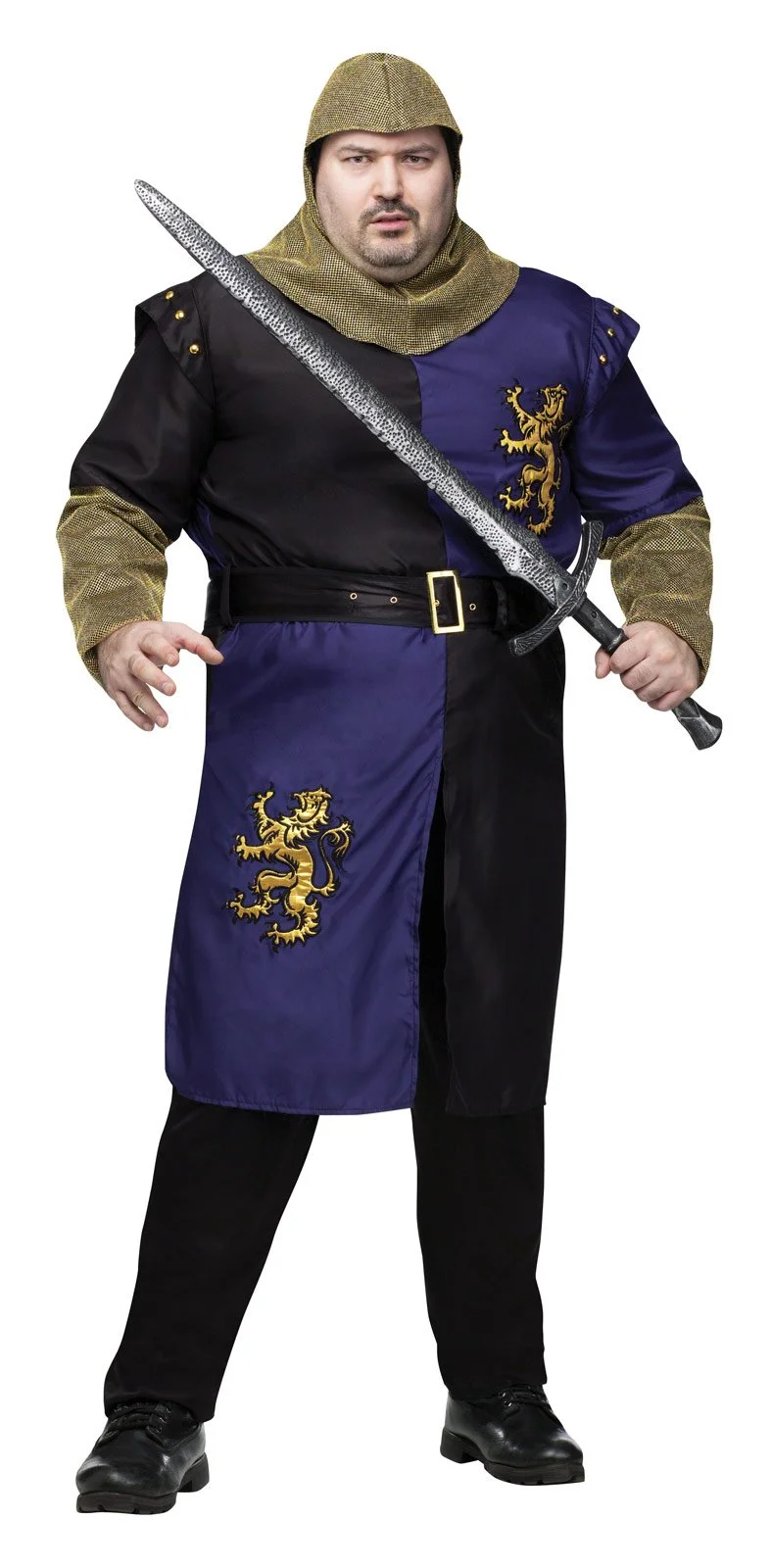 Renaissance Knight Adult Plus Costume 3 Renaissance Knight Adult Plus Costume