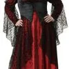 Classic Vampiress Plus Size Costume -Cheap Halloween Costumes Store IC5403