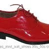 Men's Red Gangster Shoes
