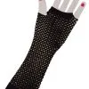 Black Fishnet Fingerless Gloves
