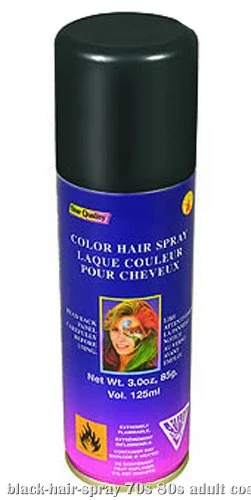 Black Hair Spray 3 Black Hair Spray