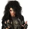 Black Heavy Metal Wig