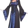 Blue Vampiress Adult Costume -Cheap Halloween Costumes Store fw5136