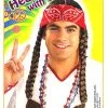 Hippie Headband W/Braids 1 Hippie Headband W/Braids -Cheap Halloween Costumes Store headband with braids