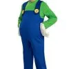 Child Deluxe Luigi Costume -Cheap Halloween Costumes Store kid deluxe luigi