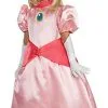 Kids Deluxe Princess Peach Costume