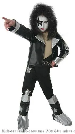 Kids Starchild KISS Costume