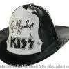 KISS Black Paul Stanley Firehouse Fire Hat