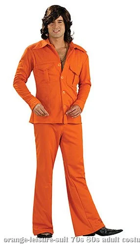 Orange Leisure Suit 3 Orange Leisure Suit