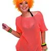Orange Mesh Top -Cheap Halloween Costumes Store orange mesh top