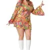 Plus Size Hippie Chick Costume