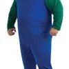 Plus Size Luigi Costume -Cheap Halloween Costumes Store plus size luigi