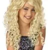 Blonde Pop Starlet Wig -Cheap Halloween Costumes Store pop starlet wig
