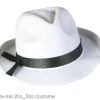 White Fedora Hat -Cheap Halloween Costumes Store white hat