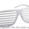 White 80s Glasses -Cheap Halloween Costumes Store white kayne glasses