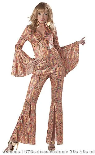Women's 1970s Disco Costume 3 Women's 1970s Disco Costume